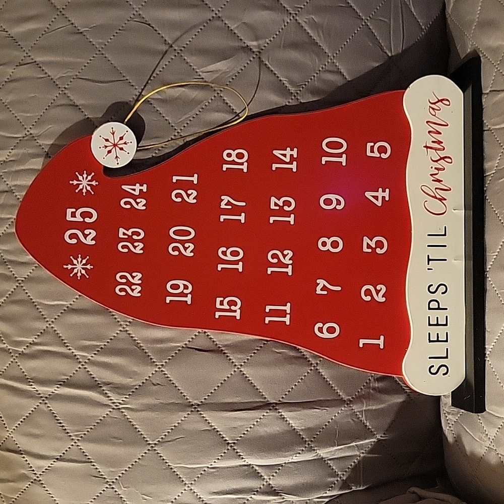 Countdown til christmas calendar